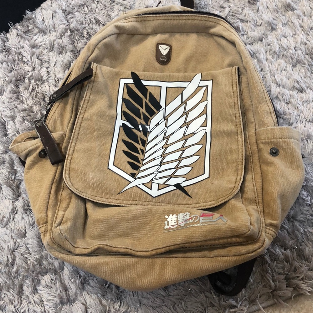 Attack on titan backpack